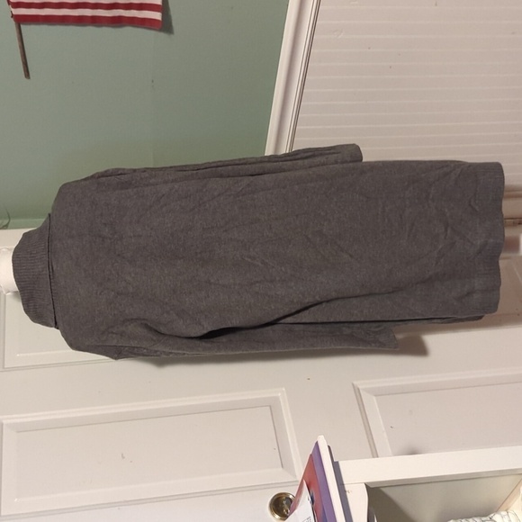 Serra XL gray grey turtleneck sweater dress knee length warm - Picture 8 of 11